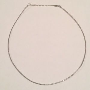 New Italian 925 sterling silver omega choker
